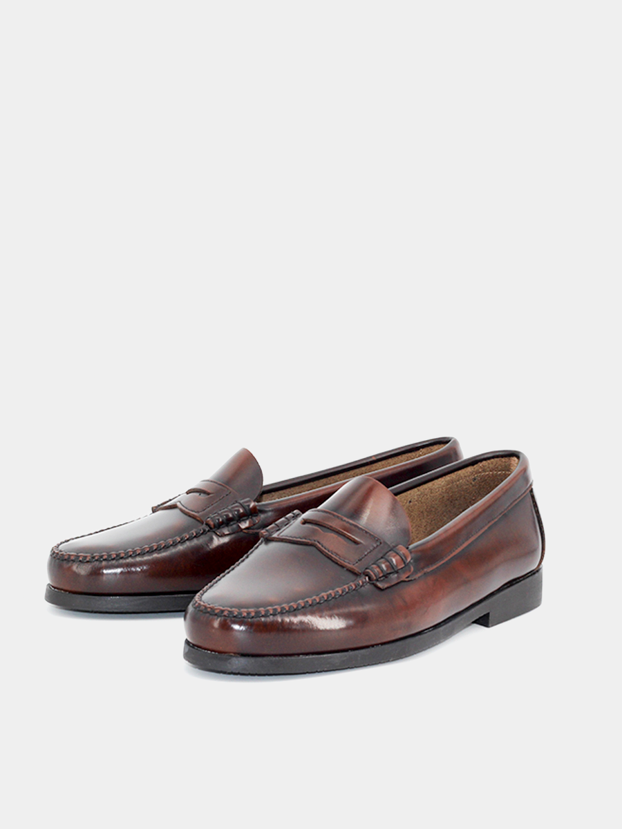 2200p loafers in espresso antique leather