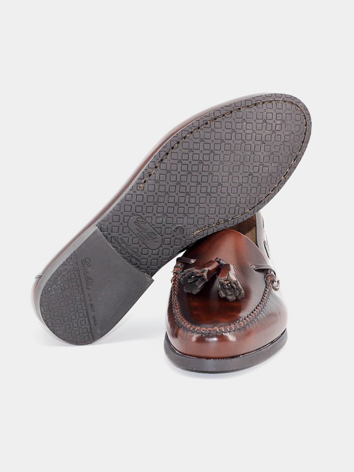 2205P moccasins in espresso antique leather