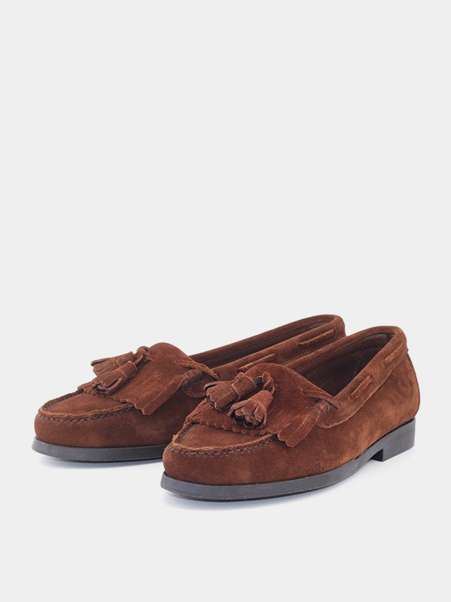 2266P loafers in cashmere suede 